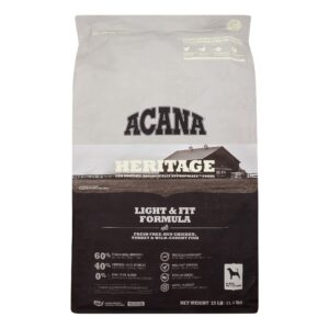 ACANA HTG DOG LIGHT&FIT 25LB