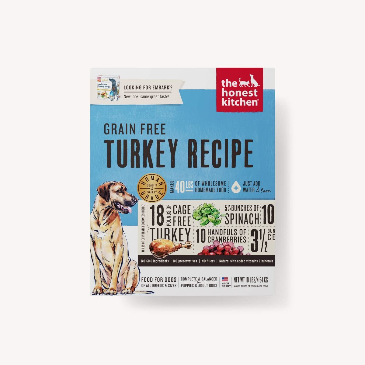 HK DOG GF TURKEY BOX 4#