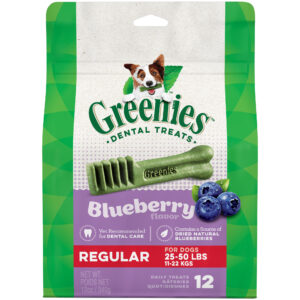 GREENIES REG BLUEBERRY 12OZ
