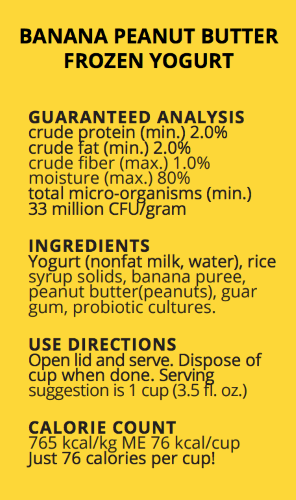 TBTR PB BANANA YOGURT 3.5OZ