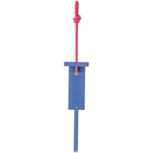 SUET FEEDER RECYCLE BLUE W/TAIL