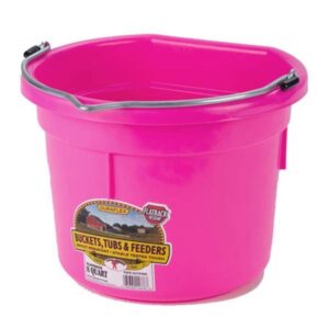 BUCKET FLATBACK 8QT HOT PINK LG