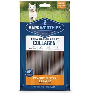 BARKW COLLGN PB STK 6" 8PK