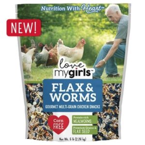 LMG FLAX & WORMS 5# TREATS