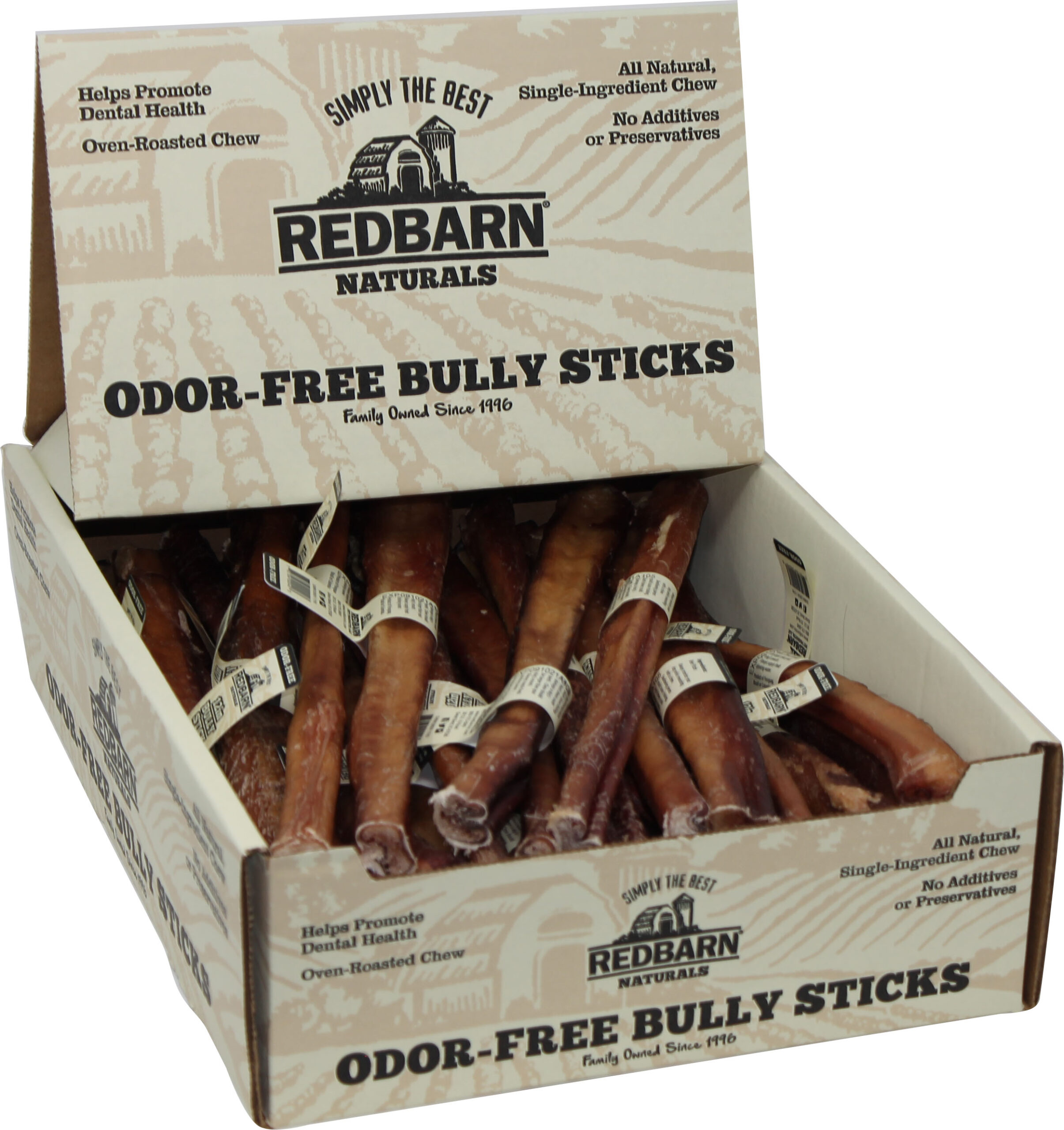 BULLY STICK 12IN NO ODOR