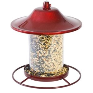 PANORAMA BIRD FEEDER RED 2#