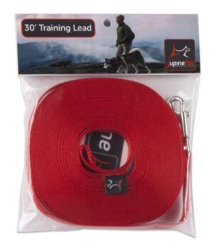 1/2in Red 30ft Training Leash