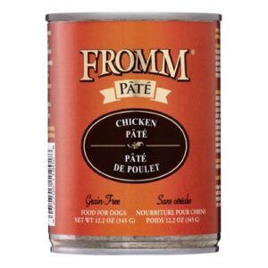 FROMM DOG CKN PATE 12.2OZ