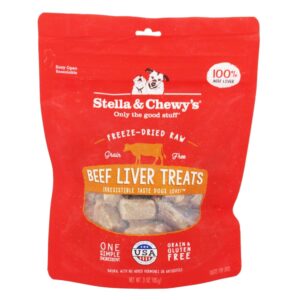 S&C DOG BF LIVER TRT 3OZ