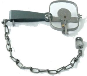 LONG SPRING TRAP DBL JAW 4"