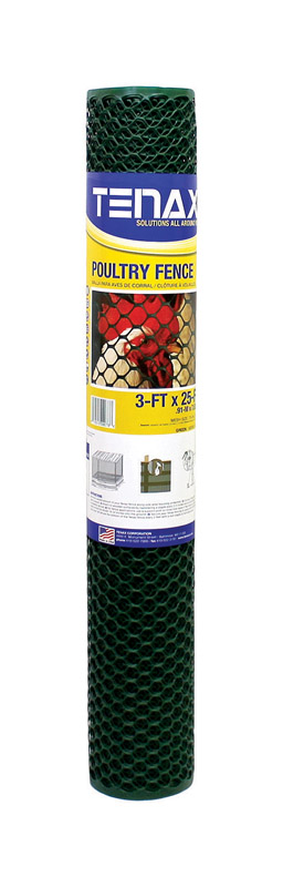TENAX HEX NET 3X25FT PLASTIC