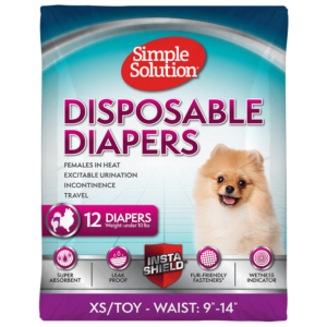 SS DOG DISPOSABLE DIAPERS XS