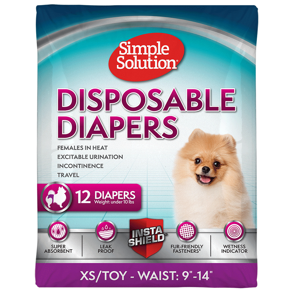 SS DOG DISPOSABLE DIAPERS XS