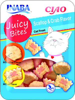 JUICY BITES CAT FISH/CLAM 3P