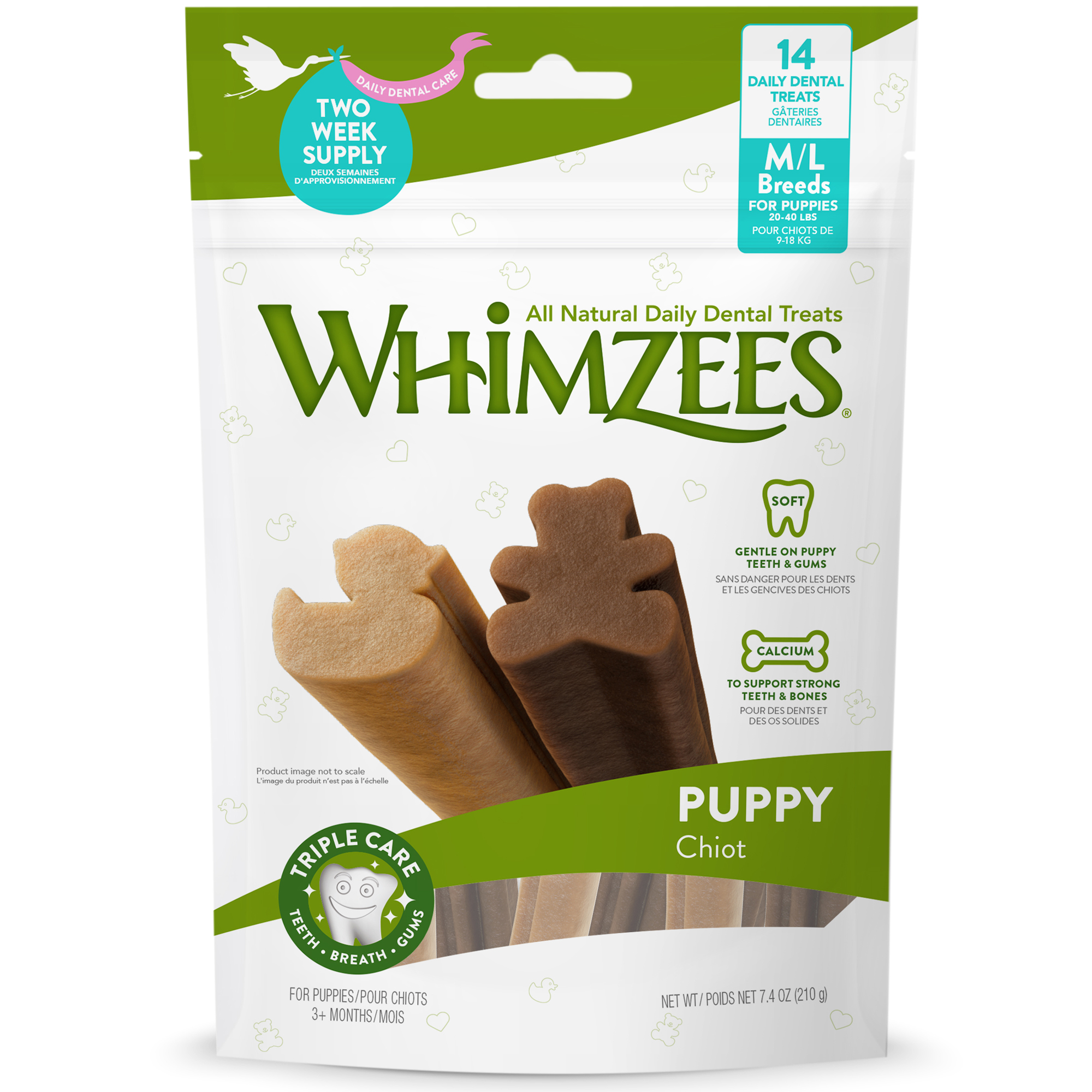 WHIMZEES LG/XL BD PUPPY 7.5Z