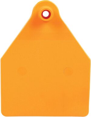 AGRITAG MAXI COW ORANGE BLANK