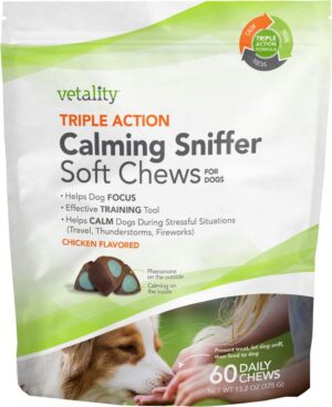 CALMING SNIFF CHEW DOG CKN
