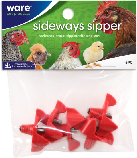 SIDEWAYS SIPPERS NIPPLE 5 PK