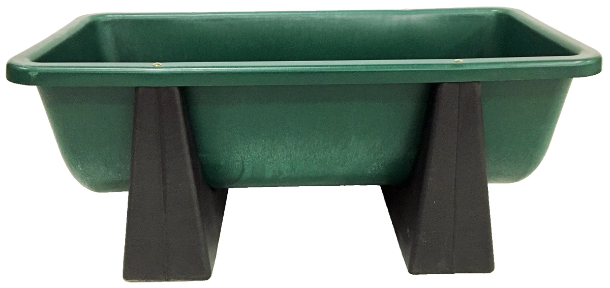 FEED BUNK POLY 48" 43 GAL 2 LEG