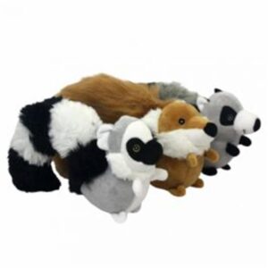 CUR-TAILS ASST 9" PLUSH DOG TOY