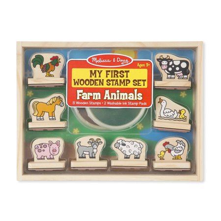 M&D FIRST STAMP SET FARM ANI