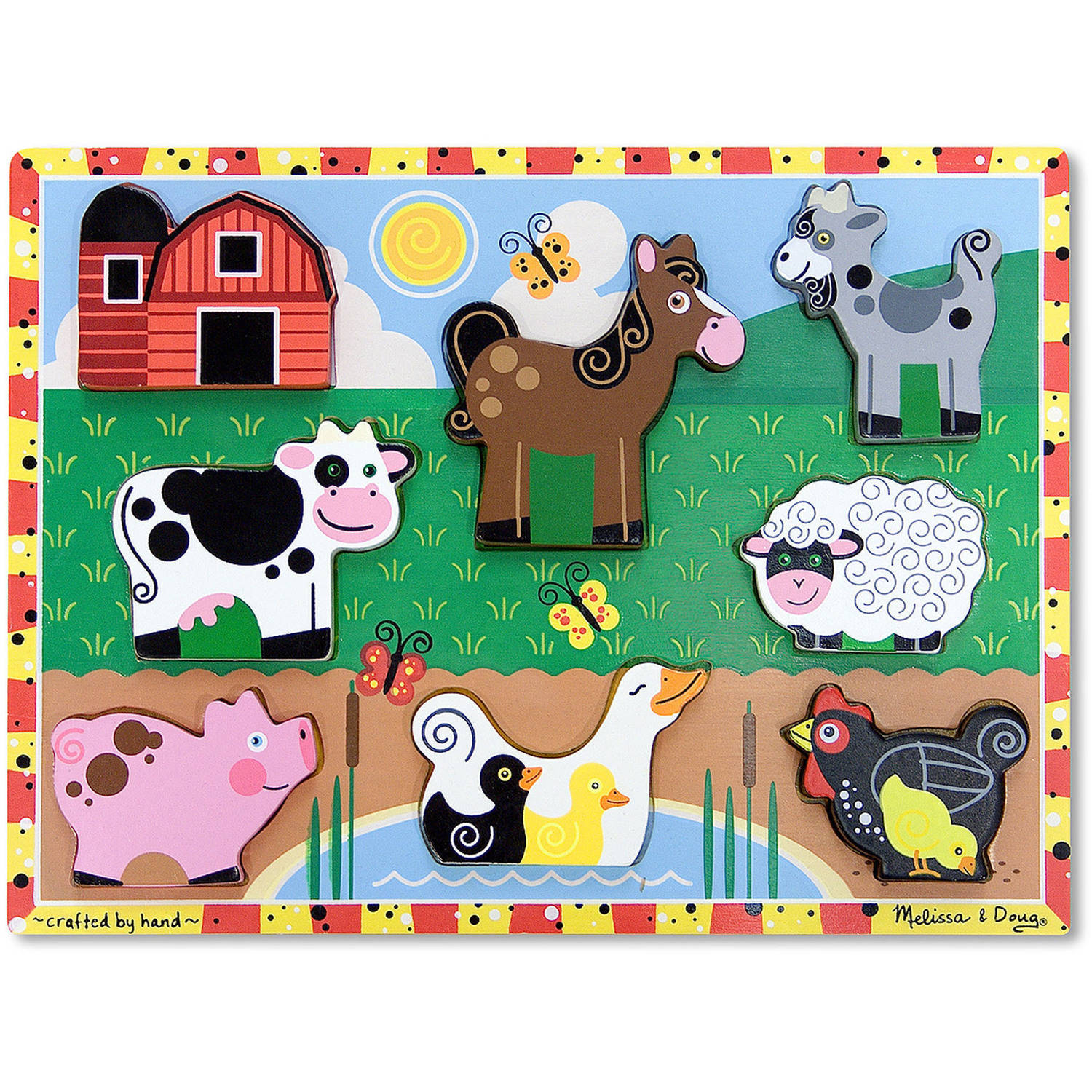 M&D CHUNKY ANIMAL PUZZLE
