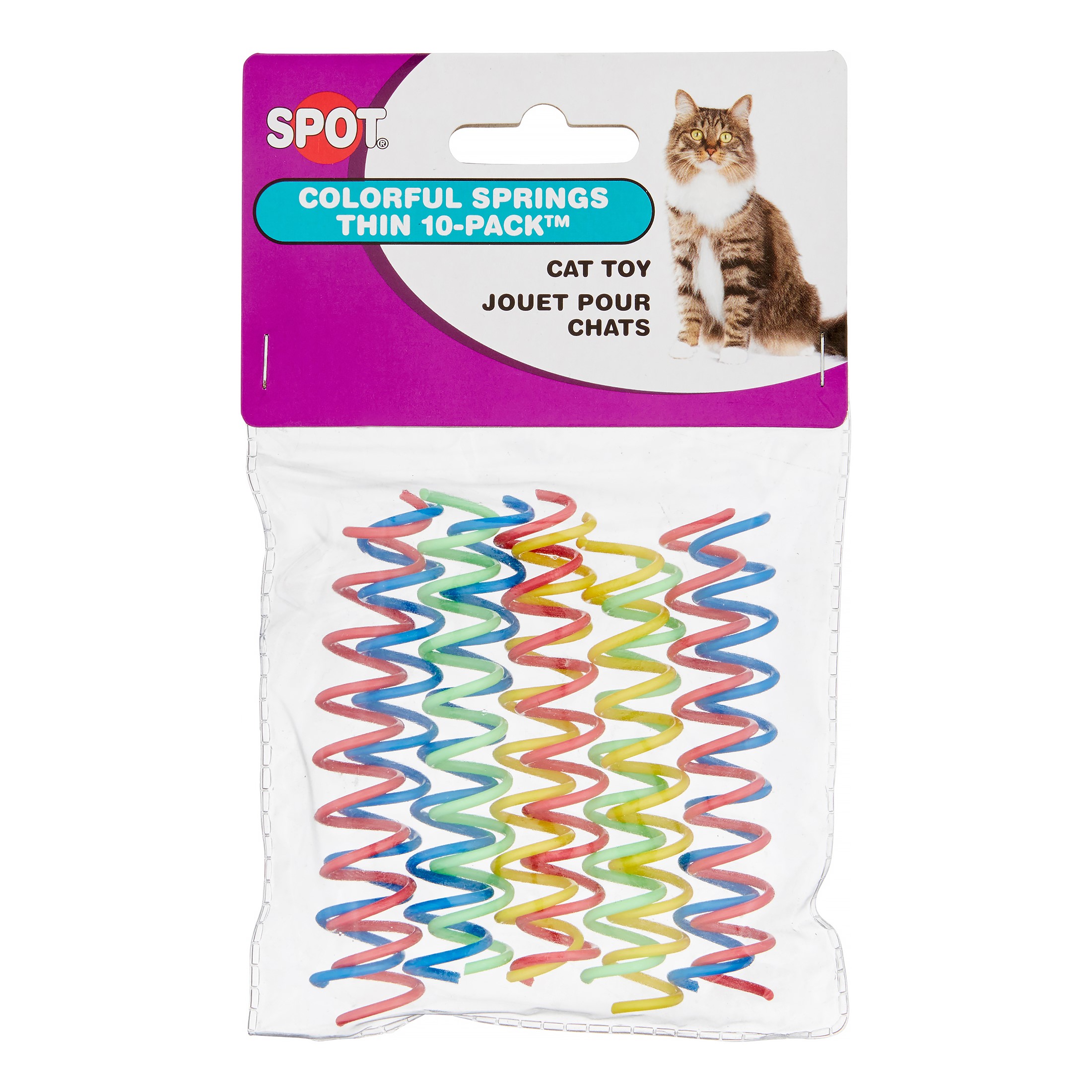 CAT TOY THIN SPRINGS 10PK