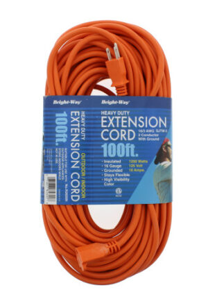EXTENSION CORD 100' HVY DUTY