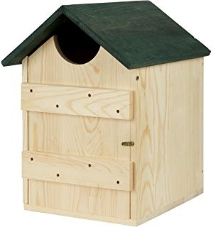 BIRD HOUSE OWL GREEN ROOF