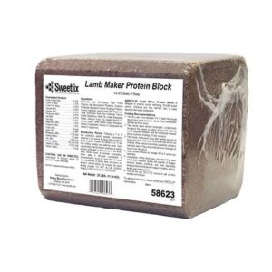 LAMB MAKER 16% BLOCK 25LB
