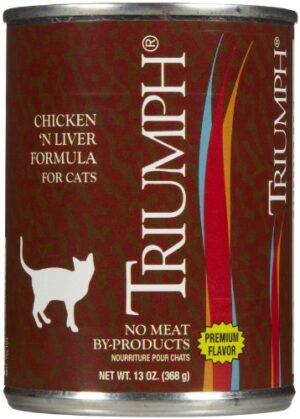 TRIUMPH CAT CHICKEN/LVR 13OZ