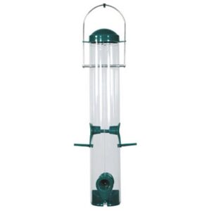 16" GRN MIXED SEED BIRD FEEDER