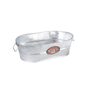 GALVANIZED TUB OVAL 4GAL