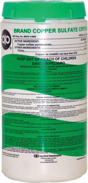 COPPER SULFATE  5 LB