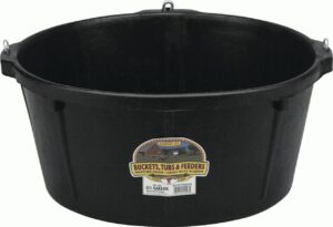 FEEDER TUB W/HOOKS 6.5 GAL