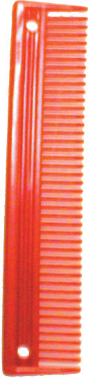 COMB ANIMAL POLY RED 200
