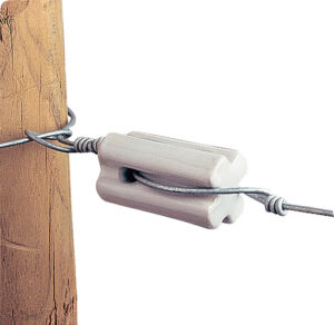 PORCELAIN BULLNOSE INSULATOR 10