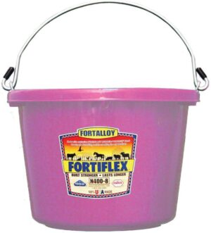 BUCKET ROUND 8QT HOT PINK FF