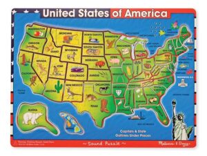 M&D USA SOUND MAP PUZZLE