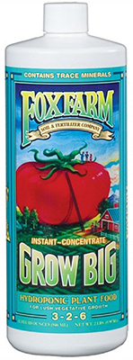 FOXFARM GROW BIG HYDRO FERT 1QT