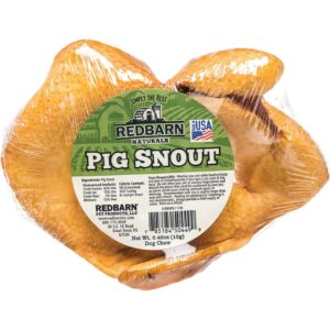 REDBARN PIG SNOUT CHEW 2OZ