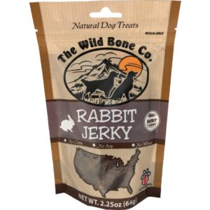 WILD BONE RABBIT JERKY 2.25Z