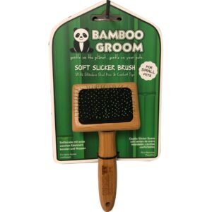 BAMBOO GROOM SFT SLICKER SM