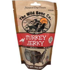 WILD BONE TKY JERKY 3OZ