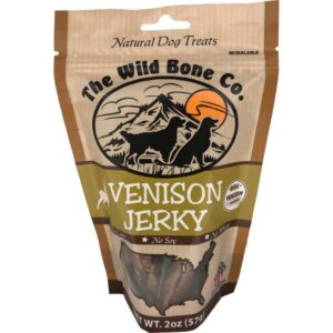 WILD BONE VENISN JERKY 2OZ