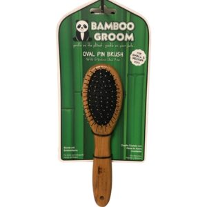 BAMBOO GROOM OVAL PIN BRSH S