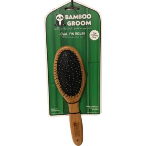 BAMBOO GROOM OVL PIN BRSH LG