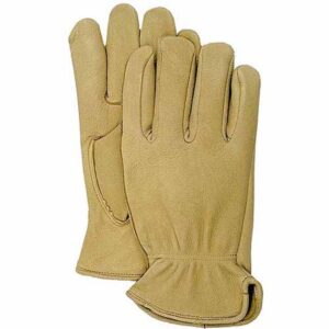 BOSS DEERSKIN GLOVES TAN MEDIUM