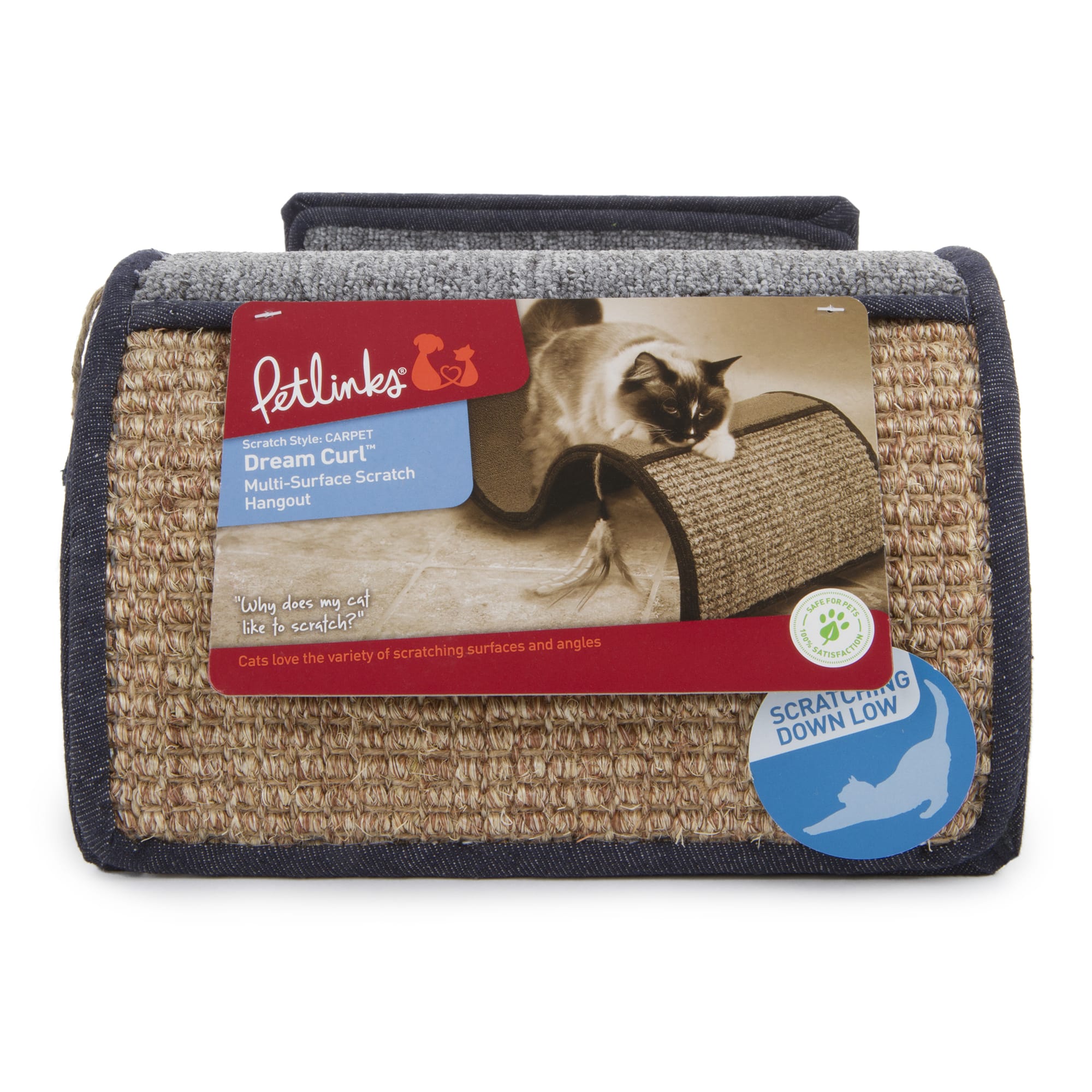 PETLINKS DENIM CAT SCRATCHER