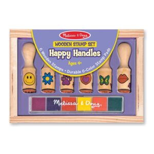 MD DELUXE WOODEN STAMP H HANDLE
